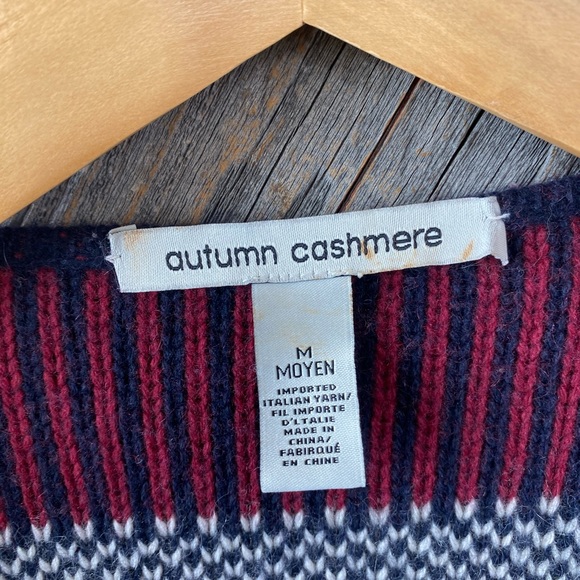 Autumn Cashmere Fringed Waterfall Cardigan - Picture 3 of 5